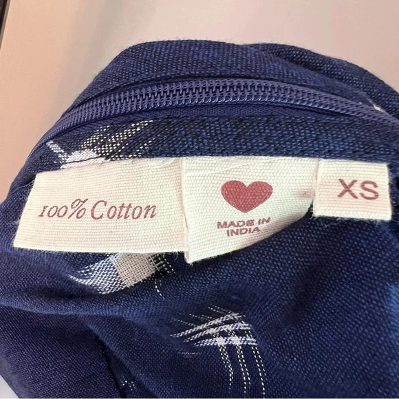 Alix of Bohemia Charlie Flare Pants Navy Midnight Ikat XS NWT Boho Rodeo Western - Picture 6 of 8